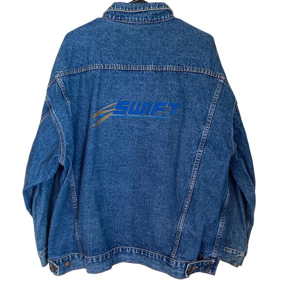 Haleman Jeans Wear Vintage "Swift" Jean Jacket Size XXL - Picture 1 of 8